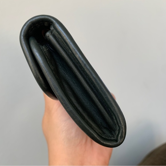 Forest Green Multifunction Purse (7219) Vintage Coach Leather Unisex Wallet - Picture 8 of 15